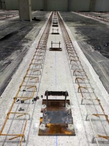 Eurotech France, support rail mobile