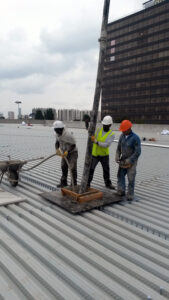Eurotech France dallage d'un parking de 140000m2 à Rosny (93)